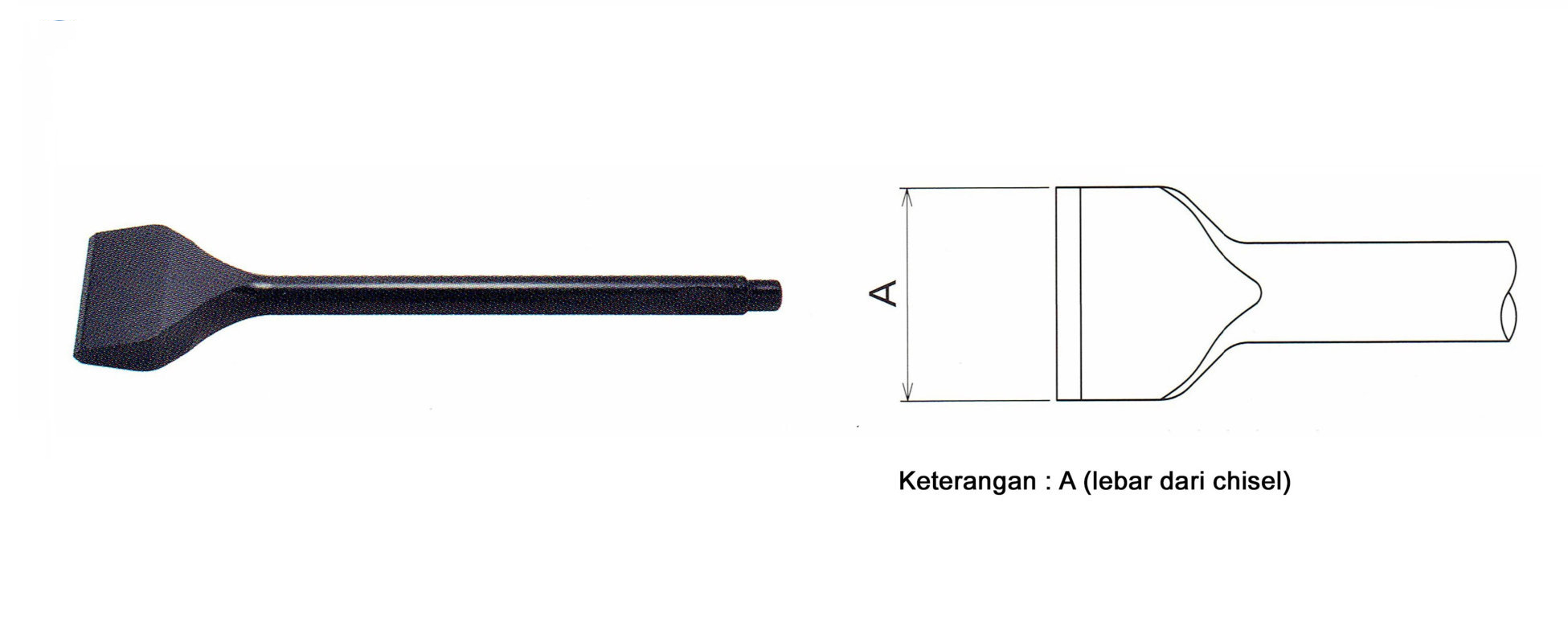 WIDEFLAT CHISEL fuji