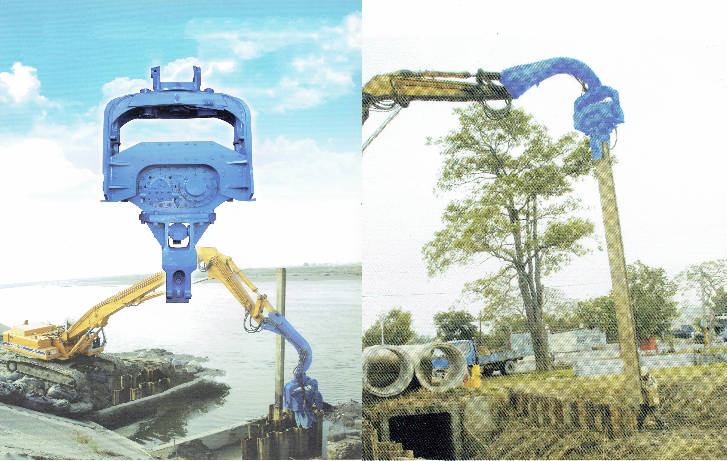 Pile driver. Pile driver